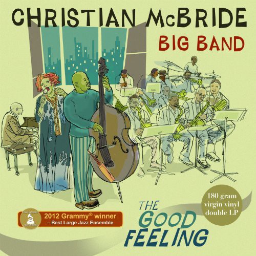 the album cover for Christian McBride Big Band - Good Feeling