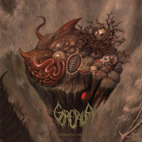 the album cover for Gorephilia - Embodiment of Death