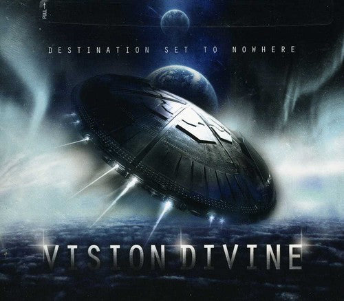 the album cover for Vision Divine - Destination Set to Nowhere