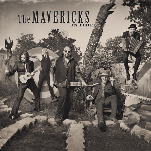the album cover for The Mavericks - In Time