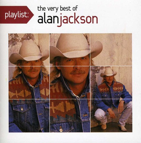 the album cover for Alan Jackson - Playlist: The Very Best Of Alan Jackson