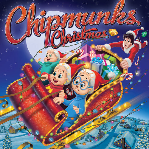 the album cover for Alvin & The Chipmunks - Chipmunks Christmas