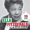 the album cover for Ella Fitzgerald - 10 Great Christmas Songs