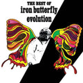 the album cover for Iron Butterfly - Evolution: The Best Of The Iron Butterfly