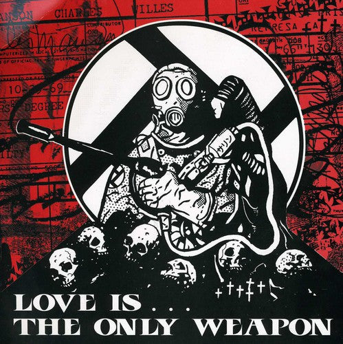 the album cover for Integrity / Creepout - Love Is the Only Weapon