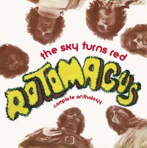 the album cover for Rotomagus - The Sky Turns Red: Complete Anthology