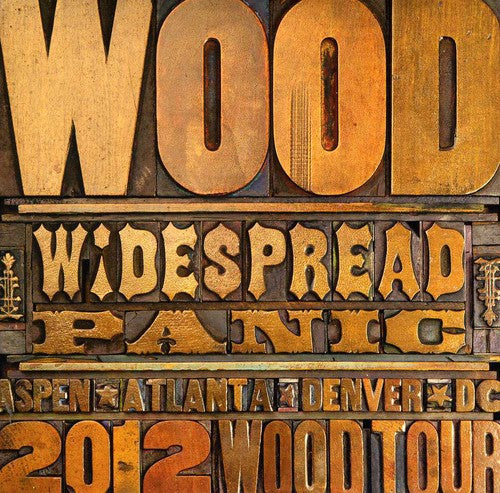 the album cover for Widespread Panic - Wood