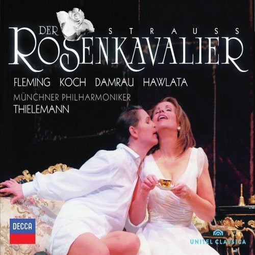 the album cover for Renee Fleming Orchestre National De France Alan Gi - Strauss: Der Rosenkavalier