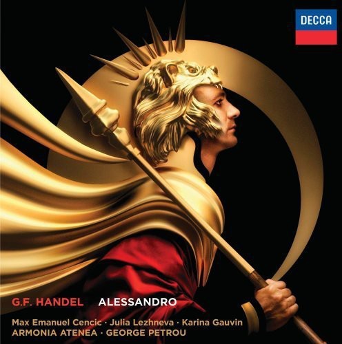the album cover for Max Emanuel Cencic - Handel: Alessandro