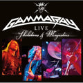 the album cover for Gamma Ray - Skeletons & Majesties Live [Import]