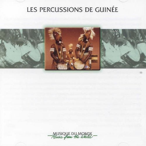 the album cover for Les Percussions De Guinee - The Percussionists Of Guinea
