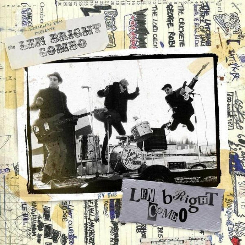 the album cover for The Len Bright Combo - The Len Bright Combo