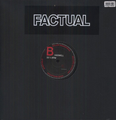 the album cover for Russell Haswell - Factual