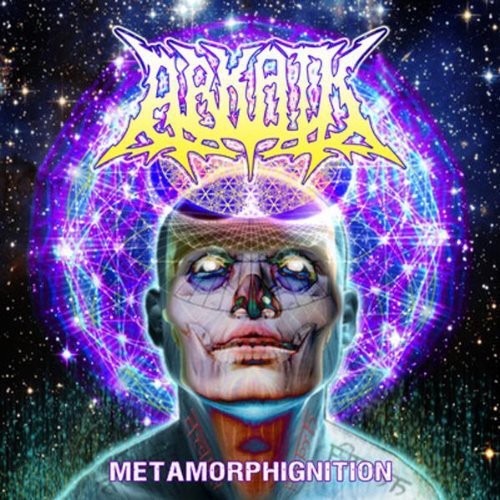 the album cover for Arkaik - Metamorphignition