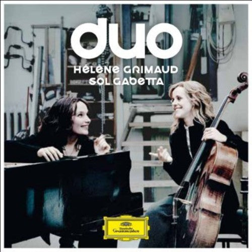 the album cover for Hélène Grimaud - Duo