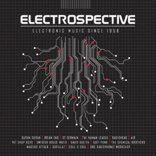 the album cover for Electrospective 1963-2010 - Electrospective