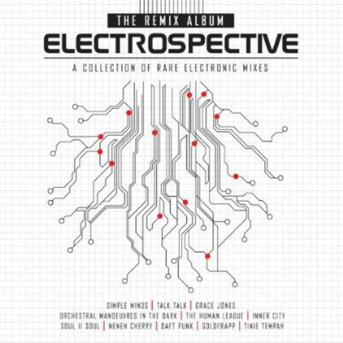 the album cover for Electrospective The Remixes - Electrospective: The Remixes
