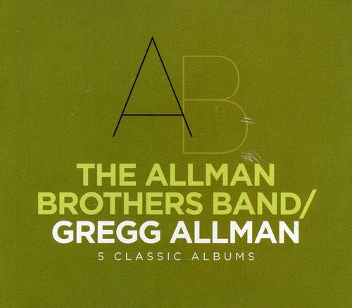 the album cover for The Allman Brothers Band - 5 Classic Albums