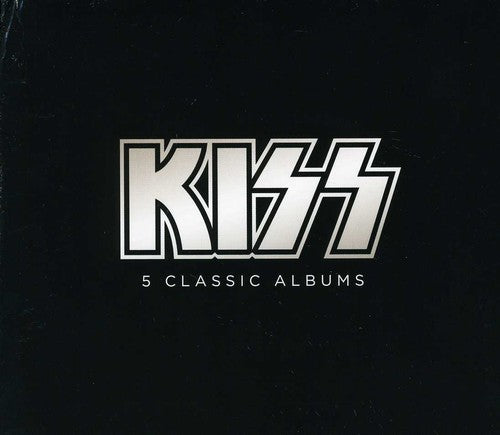 the album cover for KISS - 5 Classic Albums