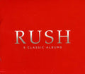 the album cover for Rush - 5 Classic Albums