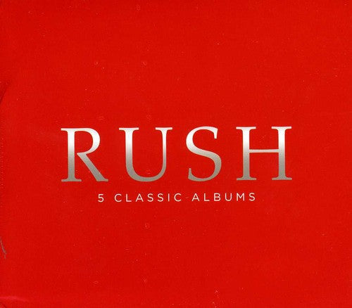 the album cover for Rush - 5 Classic Albums