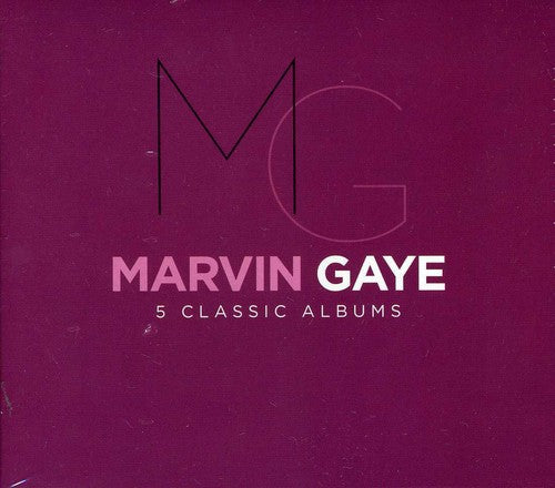 the album cover for Marvin Gaye - 5 Classic Albums