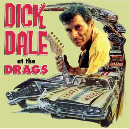the album cover for Dick Dale - At the Drags