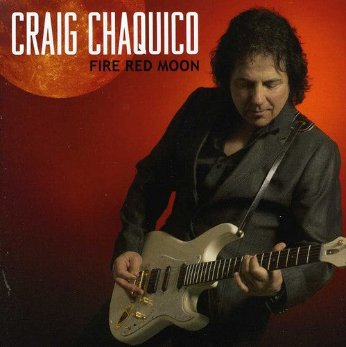 the album cover for Craig Chaquico - Fire Red Moon