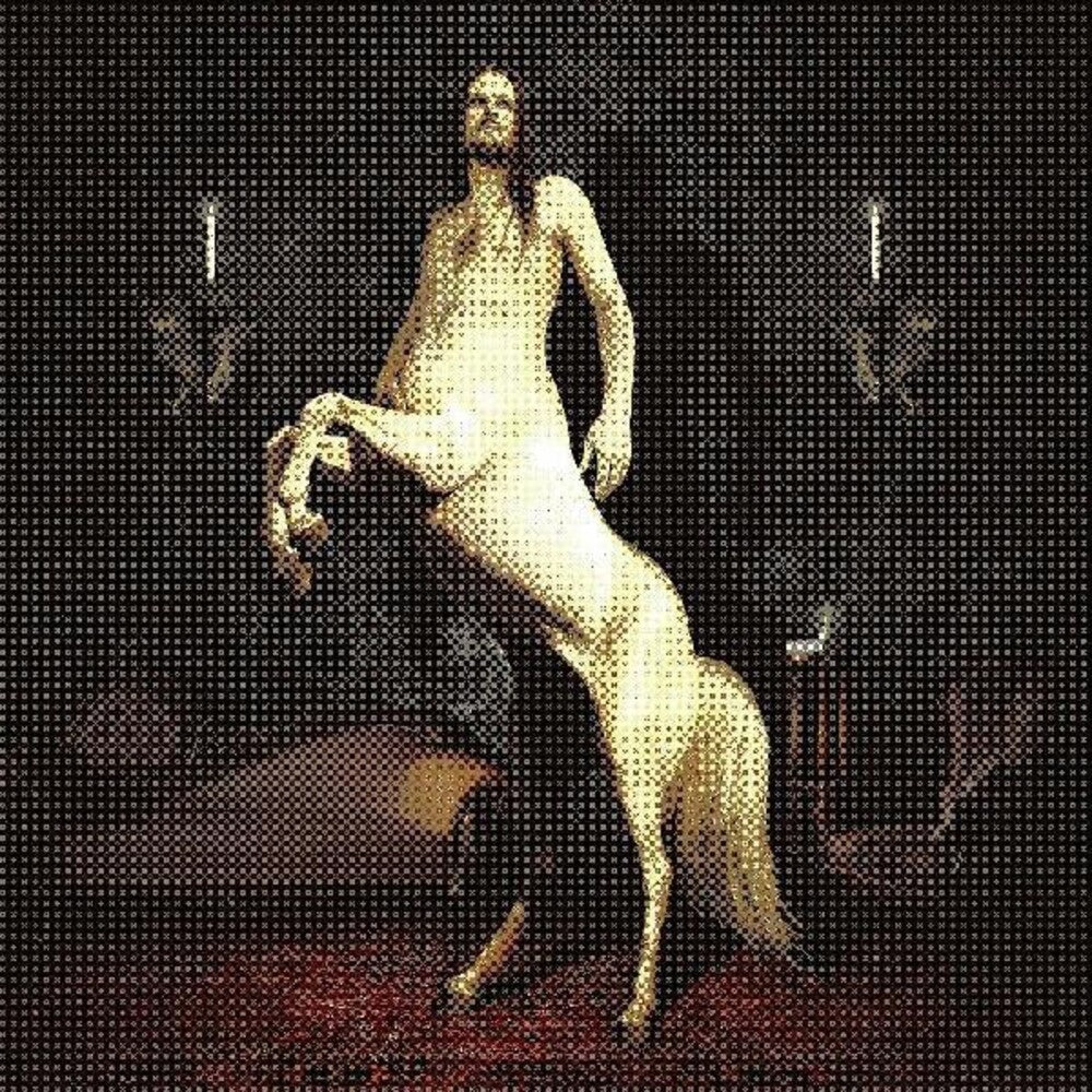 the album cover for Venetian Snares - My Love Is a Bulldozer