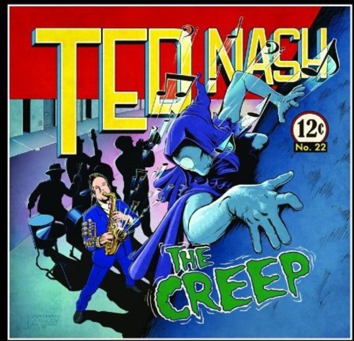 the album cover for Ted Nash - The Creep