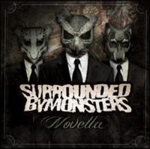 the album cover for Surrounded By Monsters - Novella