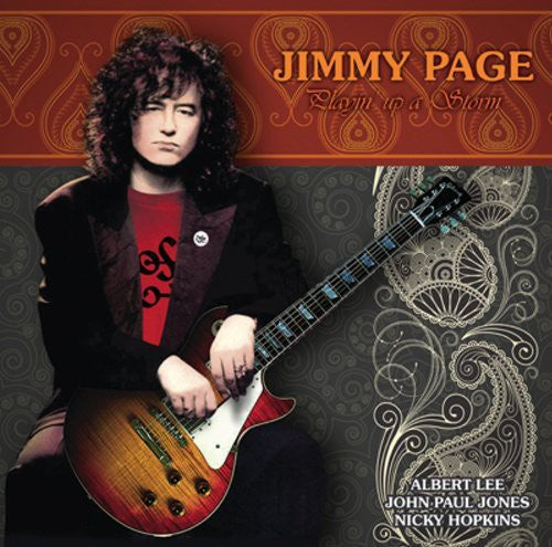 the album cover for Jimmy Page - Playin Up a Storm