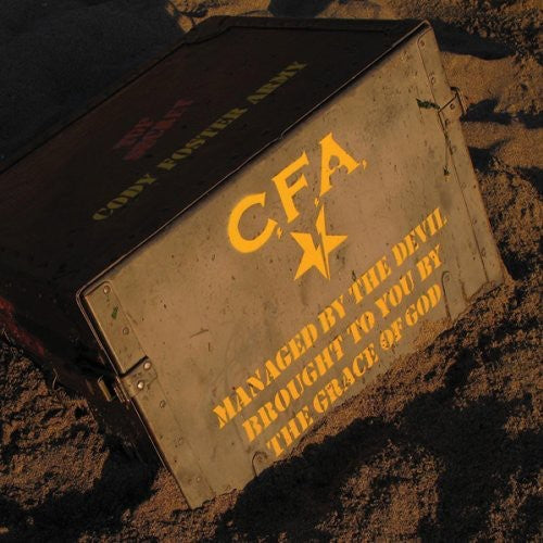 the album cover for Cfa - Managed By The Devil, Brought To You By The Grace Of God