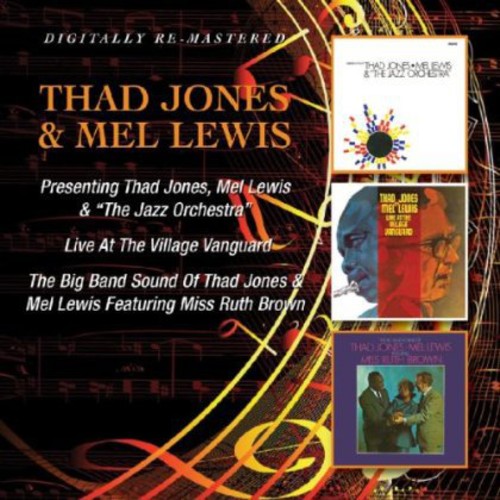 the album cover for Thad Jones & Mel Lewis - Presenting/Live At The Village Vanguard/The Big B [Import]