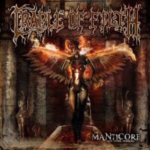 the album cover for Cradle Of Filth - The Manticore and Other Horrors
