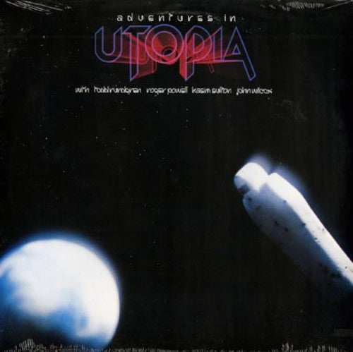 the album cover for Utopia - Adventures in Utopia