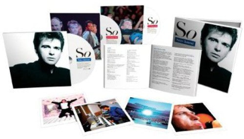 the album cover for Peter Gabriel - So [25th Anniversary Edition] [Deluxe Edition] [Remastered]