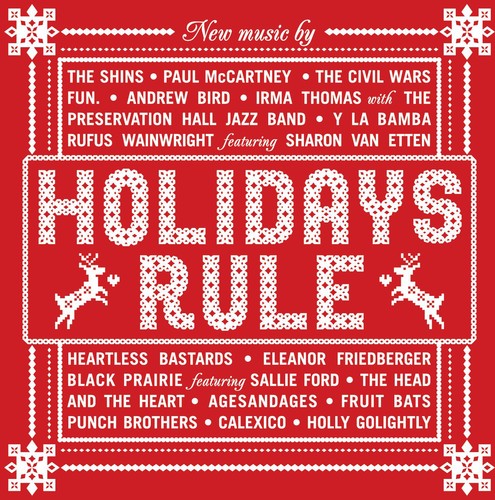 the album cover for Various Artists - Holidays Rule