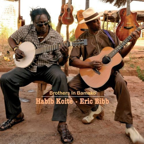 the album cover for Eric Bibb - Brothers in Bamako