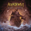 the album cover for Alestorm - Sunset on the Golden Age