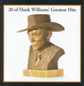 the album cover for Hank Williams - Greatest Hits