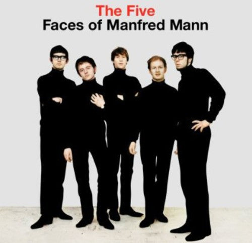 the album cover for Manfred Mann - The Five Faces Of Manfred Mann