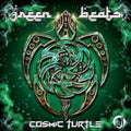 the album cover for Green Beats - Cosmic Turtle [Import]