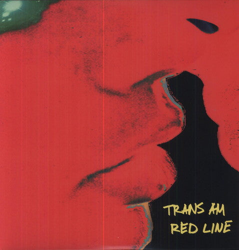 the album cover for Trans Am - Red Line