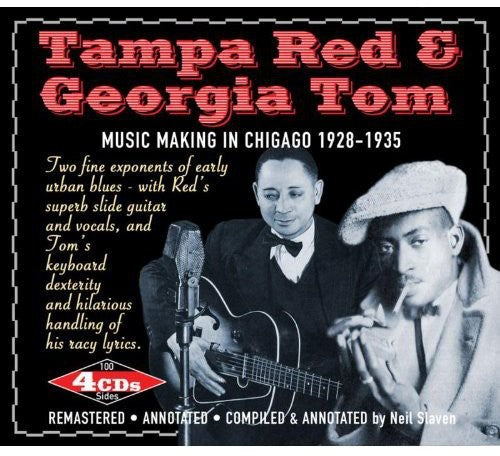 the album cover for Tampa Red & Tom Georgia - Chicago 1929-1935