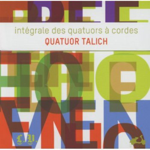 the album cover for Beethoven / Talich Quartet - Complete String Quartets (Box)