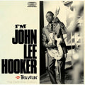 the album cover for John Lee Hooker - I'm John Lee Hooker + Travelin' [Import]
