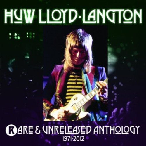 the album cover for Huw Lloyd-Langton - Space in Time Anthology