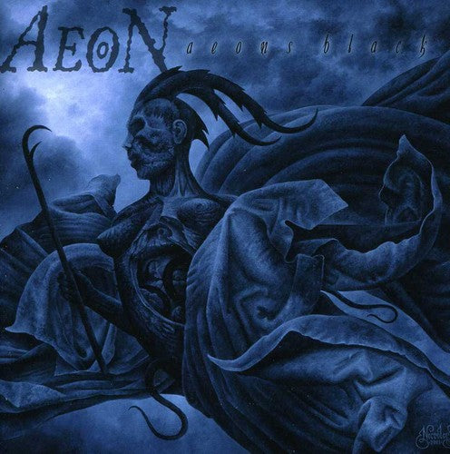 the album cover for Aeon - Aeons Black
