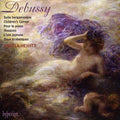 the album cover for Debussy / Hewitt - Solo Piano Music